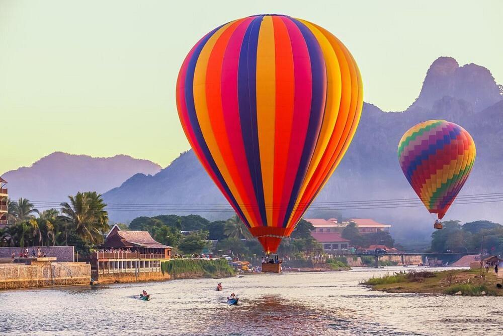 Vang Vieng Garden Resort ภายนอก รูปภาพ
